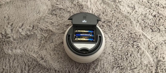 ロゴス　フルコンソフトランタン　電池